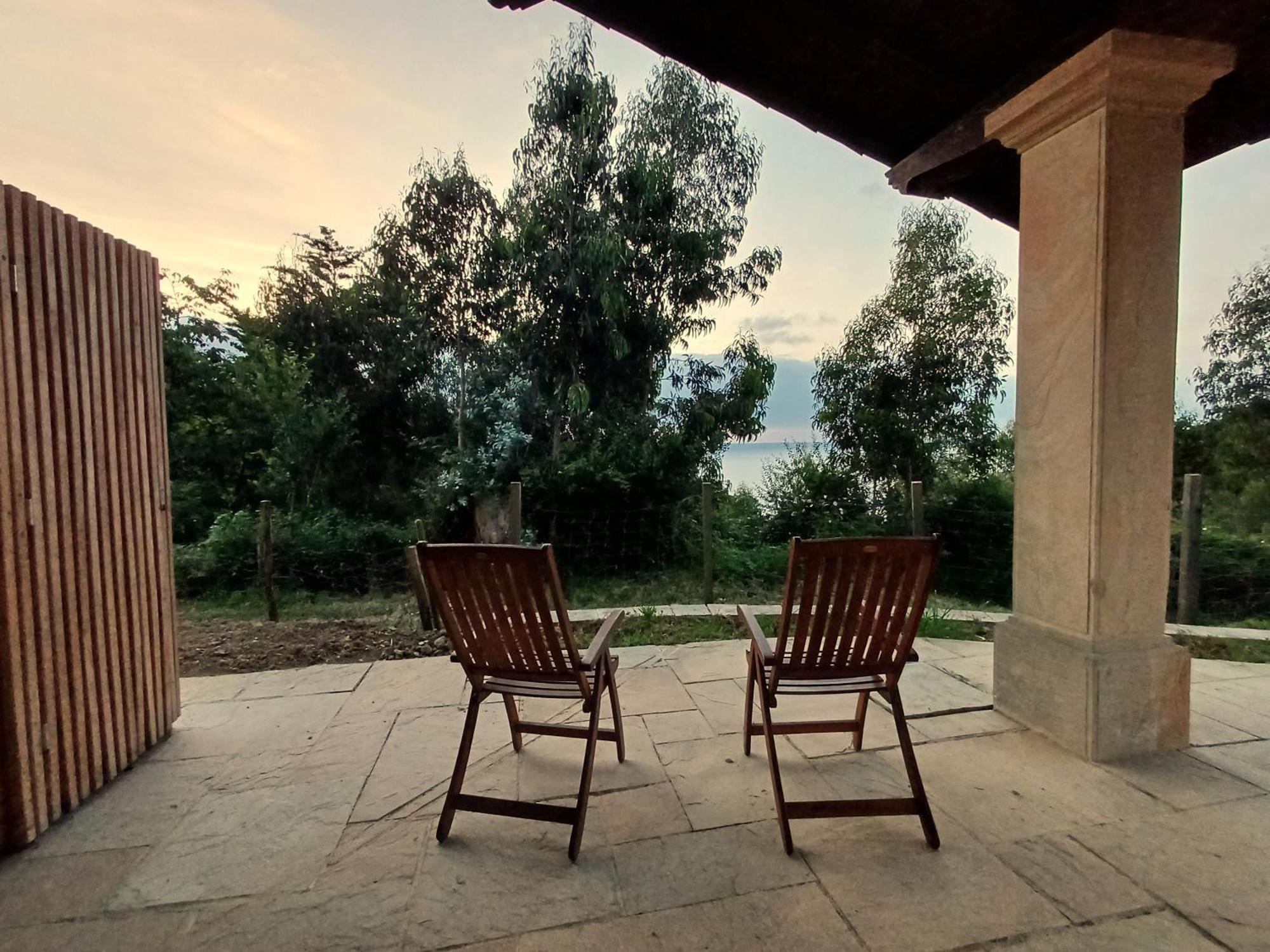 Amplio Apartamento Con Jardin En Villa Haritza Con Vistas Al Mar Ea Exterior foto