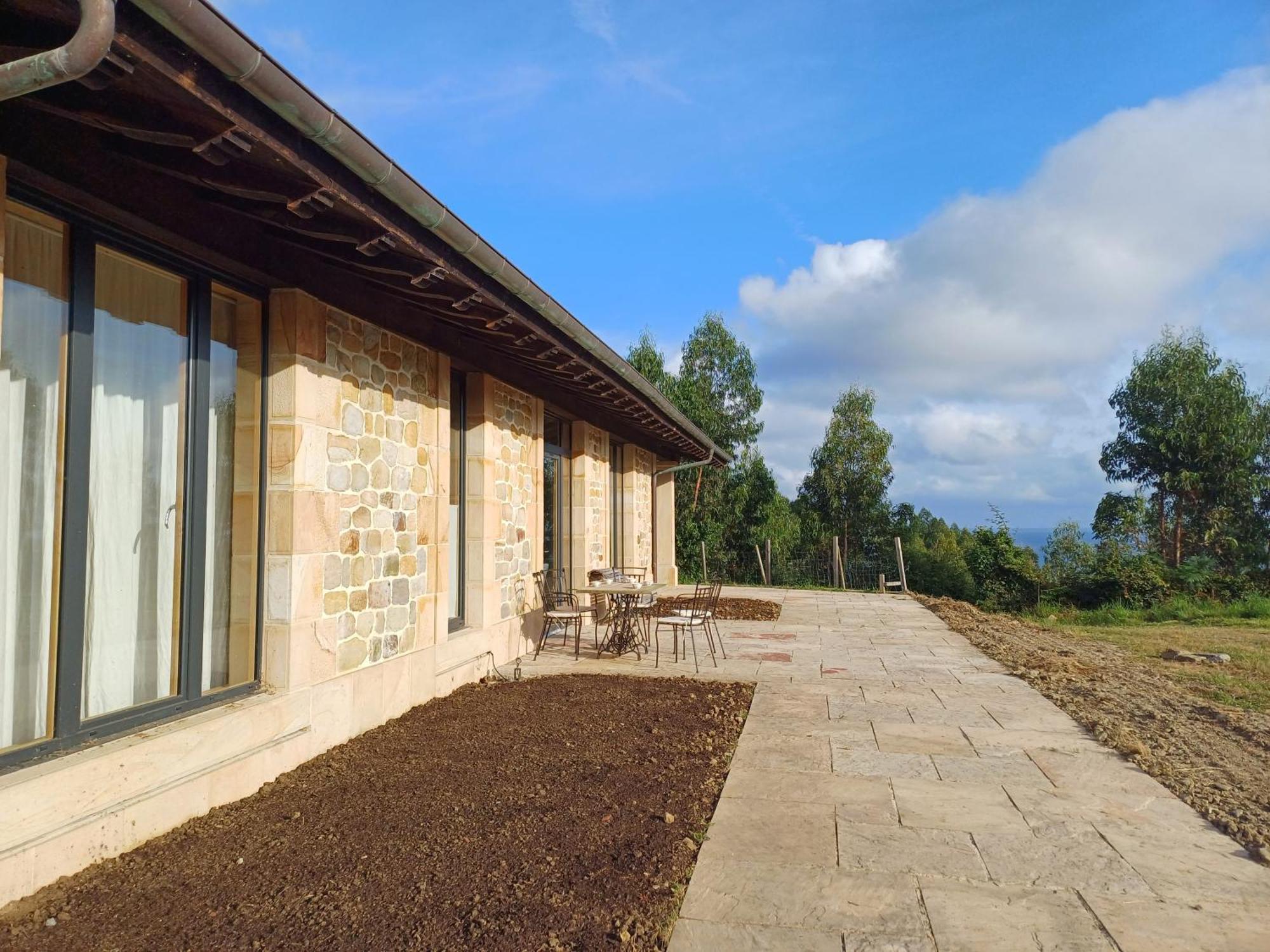 Amplio Apartamento Con Jardin En Villa Haritza Con Vistas Al Mar Ea Exterior foto