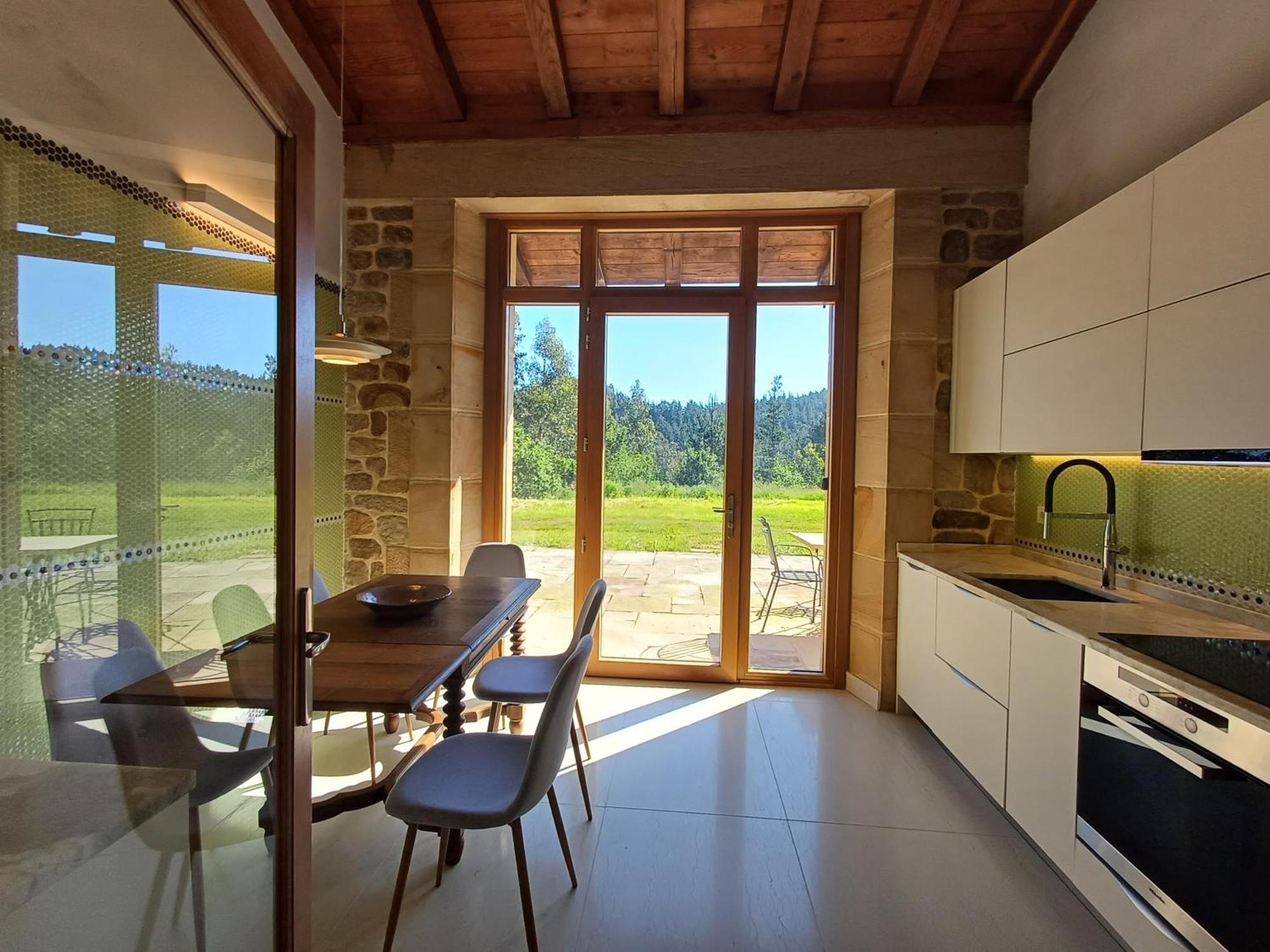 Amplio Apartamento Con Jardin En Villa Haritza Con Vistas Al Mar Ea Exterior foto